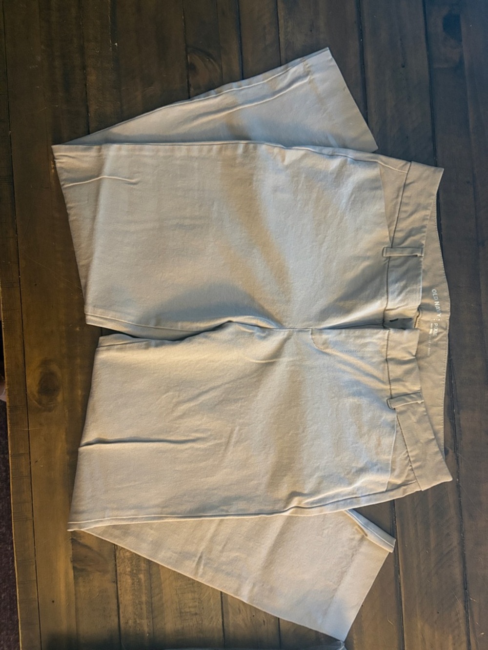 Old Navy Light Tan Cropped Dress Pants